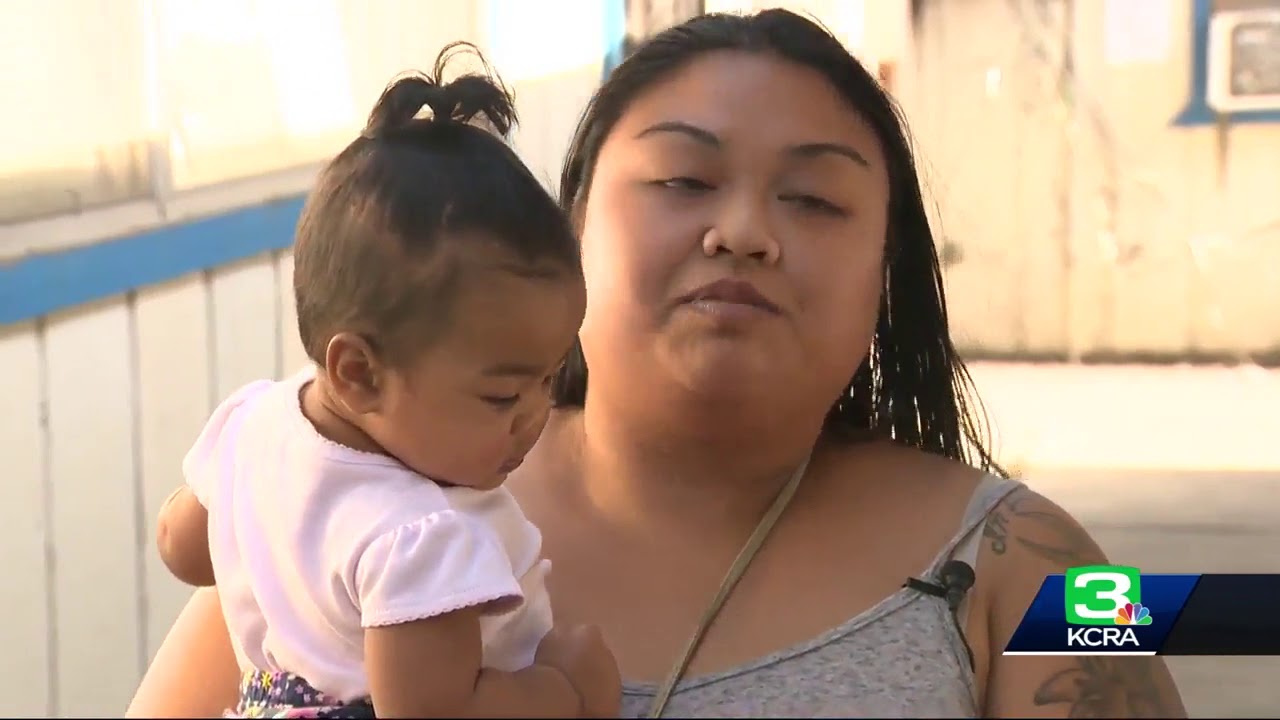 Thanks to pet pit bull, Stockton baby and mom are alive