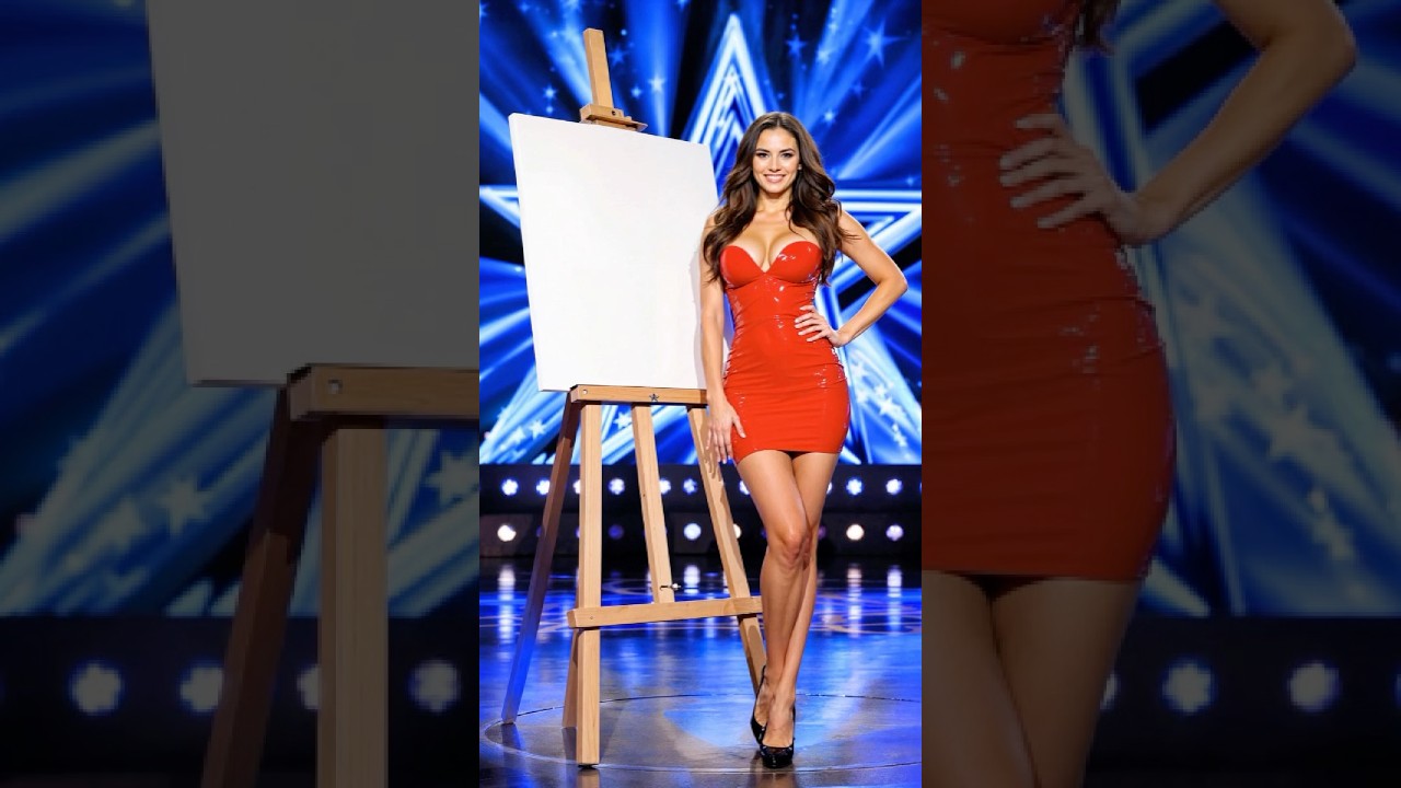 America's Got Talent 🎨 Miracle Painting #AmericasGotTalent #AGT #ShockingMoments #TalentShow #trend