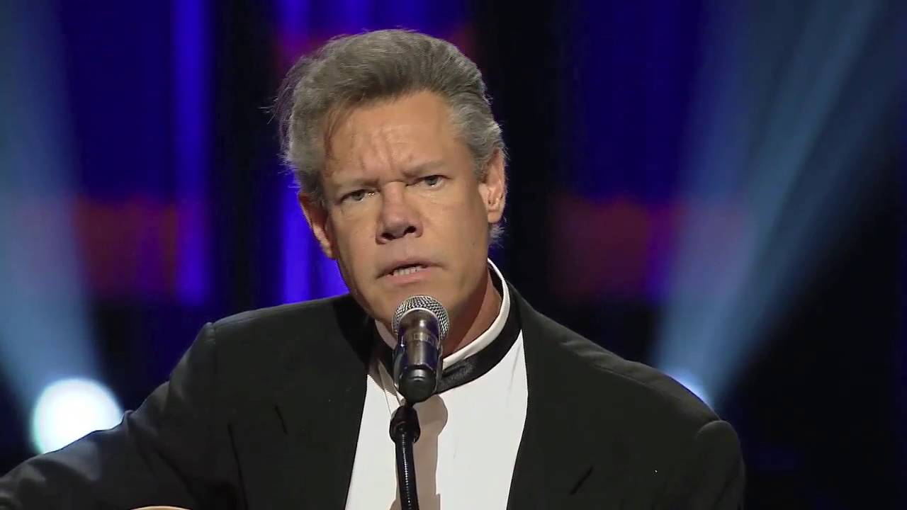 Randy Travis sings 