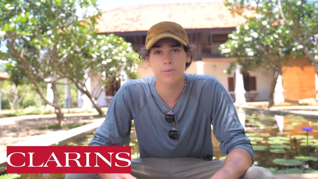 Clarins & FEED: Paris Brosnan