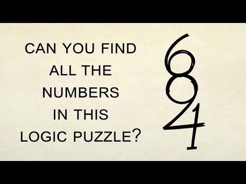 How Many Hidden Numbers Can You Find In This Logic Puzzle | IQ Personality Test