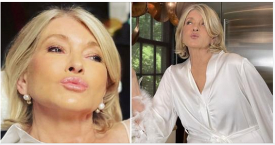 81-year-old Martha Stewart posing scandalous photos on social media has fans shocked