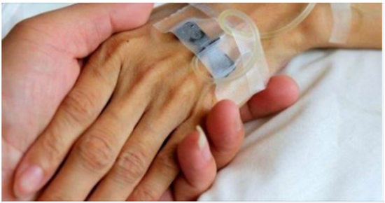 Before she passed away, she gave her husband a call and expressed her final wish.