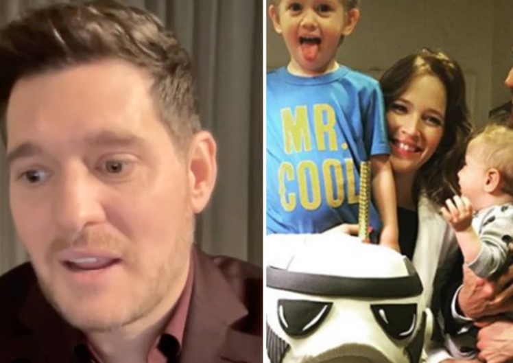 Michael Buble breaks down in tears over son Noah’s health issues