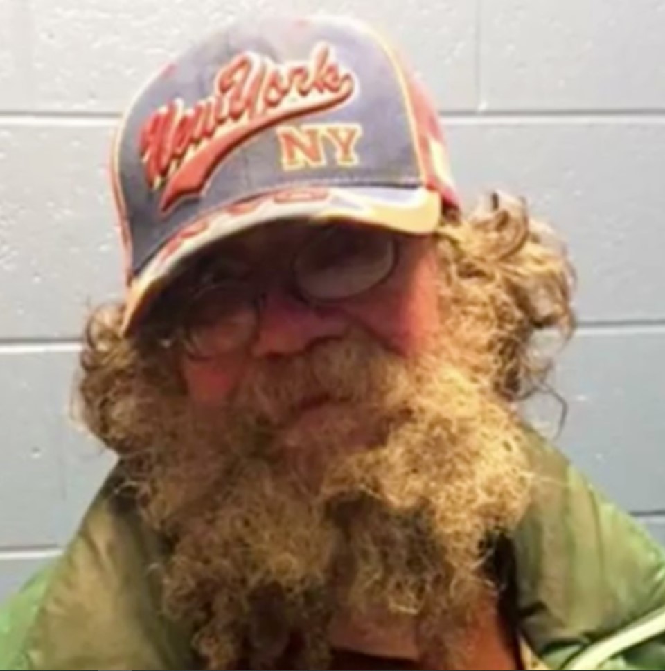 This nice but unfortunate homeless old man, was walking the streets of New York without a place to go when he was stopped by a Police Officer!