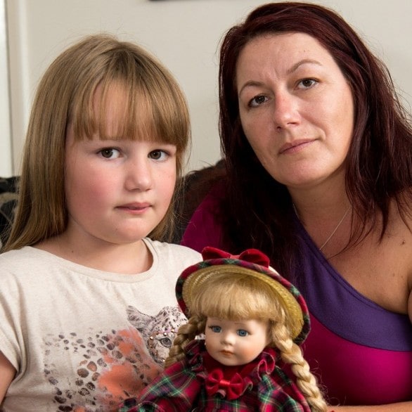 The young child received a doll as a gift; however, when she tried to play with it, she became terrified and screamed!