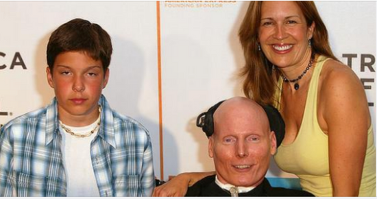 Christopher Reeve’s widow died from lung cancer 17 months after him, leaving their young son orphaned