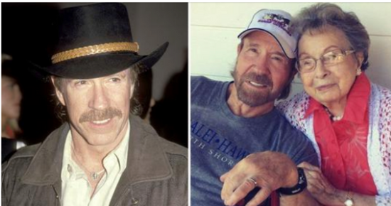 Chuck Norris honors mom on 101st birthday — she raised her 3 sons as single mom after dad left