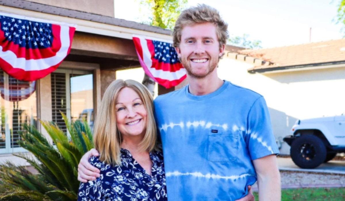 Mother Loses Hair While Fighting Tumor, So Her Son Grows Out His Hair To Make Her A Wig