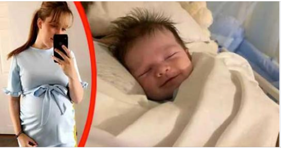 Newborn smiles in his teen mom’s arms just moments before she passes: ‘She had so much love for him’