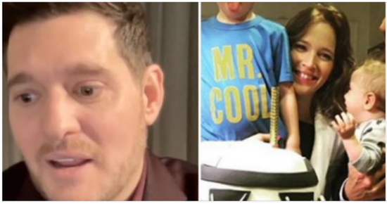 Michael Bublé breaks down in tears over son Noah’s health issues