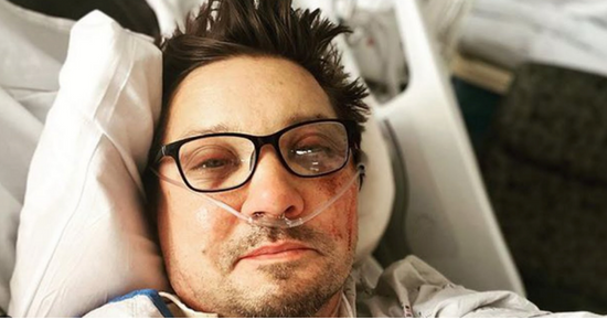Jeremy Renner shares update from the hospital
