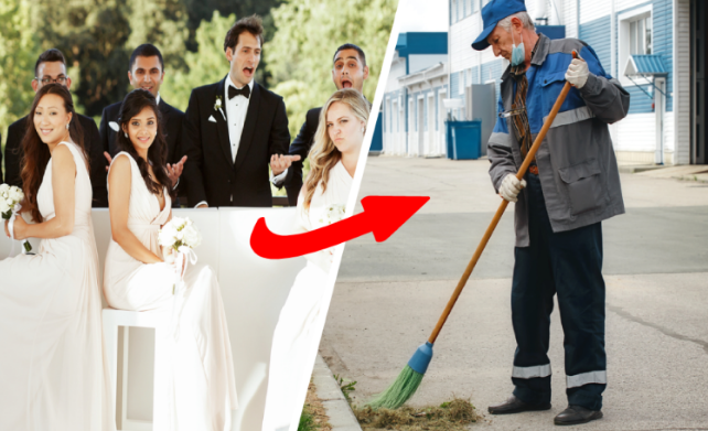 A Tale Of Family Members Stepping And Looking Down At The Groom’s Family Member Because He Was A Janitor.