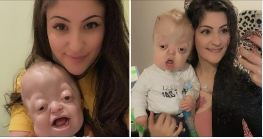 Every time she posts pictures of her baby online, people beg her to stop