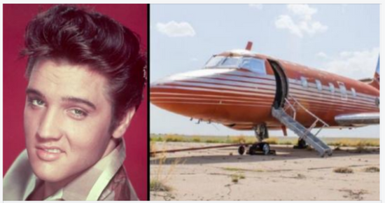 Elvis Presley’s private jet from 1962 for sale – the untouched interior is just fantastic