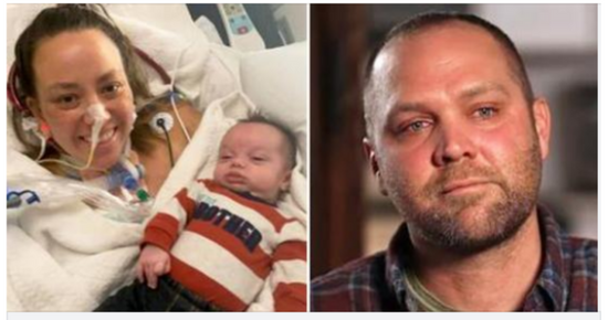 Man refuses to take wife off life support, prays for 2 months before she rises and hugs newborn son