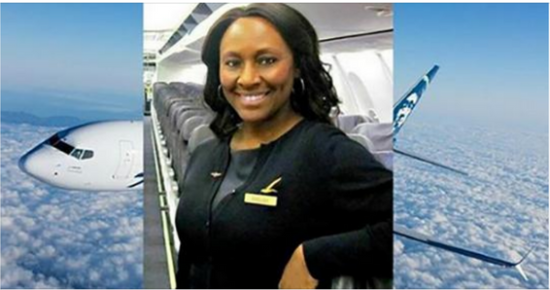 Flight attendant suspicious of young girl and elderly man, only to find 3-word note in bathroom after take off