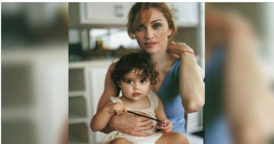 Madonna’s children are all grown up, her daughter looks exactly like her