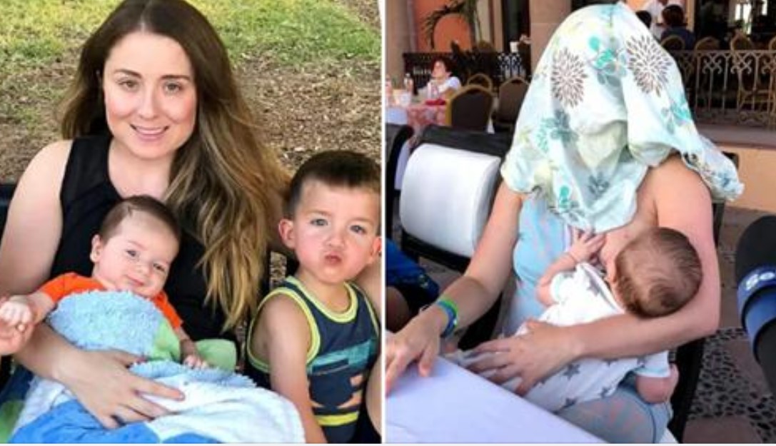 Texas mom breastfeeds newborn son at a restaurant, then stranger asks her to do something you won’t believe