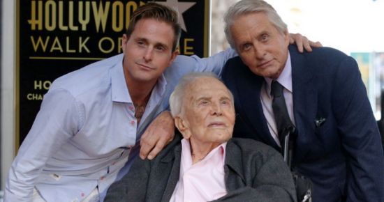 Kirk Douglas’ childhood made him a charitable man, but not one of his kids got a penny from his fortune