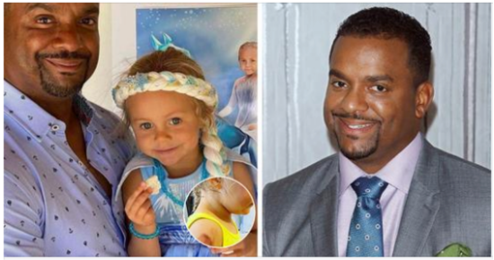 ‘Fresh Prince’ star Alfonso Ribeiro shares devastating photo of his daughter 1 day before her 4th birthday