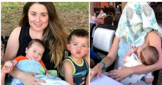 Mom Asked To Cover Herself Up When She Breastfeeds, But Wait Till You See Her Response