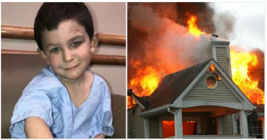 Heroic 5-year-old carries sister out of burning home, then rushes back to help save 7 other family members