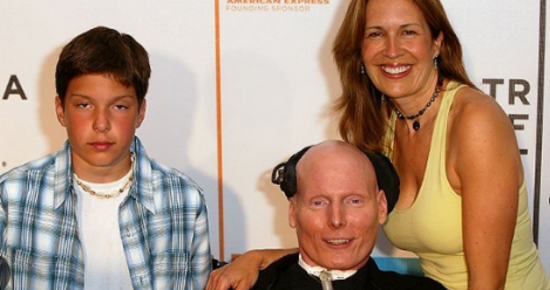 Christopher Reeve’s left young son orphaned after wife died from lung cancer 17 months after him.