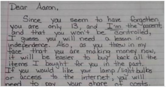 Fed-Up Mother Wrote ‘Tough Love’ Letter To Her 13-Year-Old Son – Now It’s Going Viral For All The Right Reasons