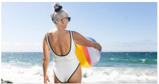 A 74-year-old model defies ageism – has a fitting response to critics