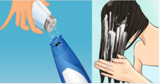 Add Salt In Your Shampoo Before Showering To Solve One Of The Biggest Hair Problems