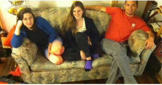 Students Bought This Old Couch From A Market And Took It To Their Dorm Room