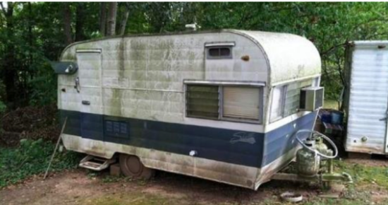 In his grandparents’ sealed garage, he discovered a 63-year-old caravan –
