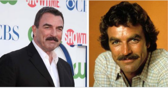 Tom Selleck ditches his trademark mustache and looks unrecognizable