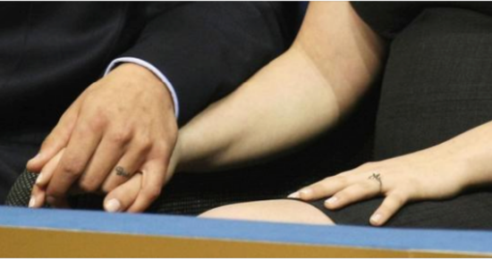 Woman says she was “judged” after revealing her husband gave birth to their children