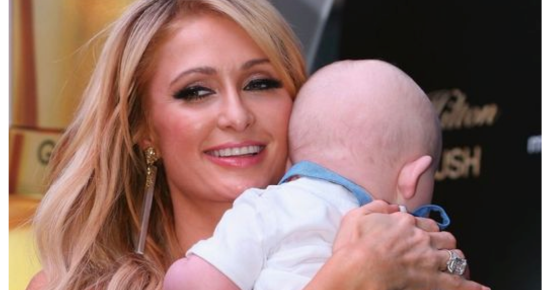 “He just has a giant brain,” Paris Hilton reacted strongly to internet comments about her son’s head. 
