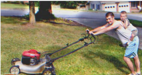 Single Dad Helps Old Lady Mow Her Lawn, Soon Gets a Call from Her Lawyer