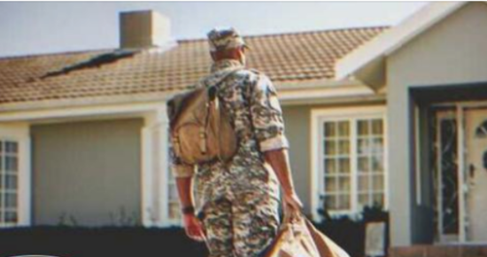 Army Man Returns Home and Finds Daughter Sleeping On the Floor While Wife and Stepsons Are Away 