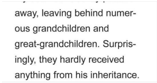 Sick Grandpa’s Inheritance Is Divided according to How Each Family Member Treated Him 