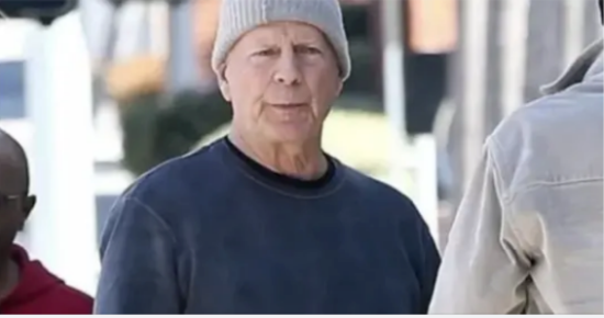 A NEW PHOTO OF 68-YEAR-OLD BRUCE WILLIS UPSETS FANS TOO MUCH 