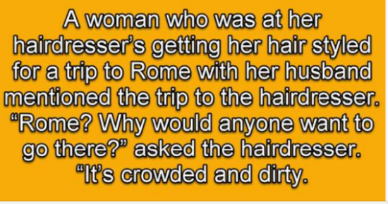 Super rude hairdresser gets put in her place by customer’s hilarious comeback