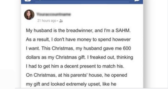 My Husband Opened His Present, Then Blamed Me for Ruining Christmas