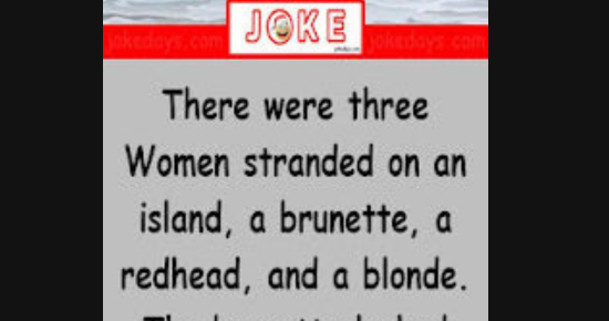 A Blonde on an Island