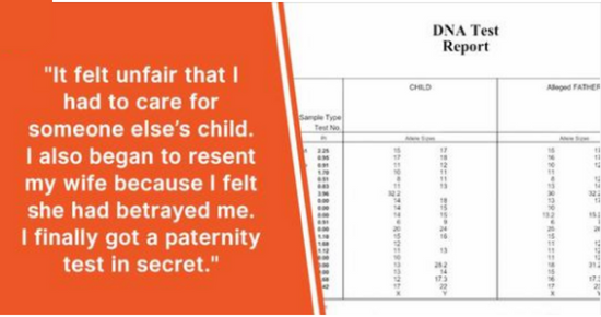 Man Notices His Newborn’s Skin Is Too Dark, Does DNA Test behind His Wife’s Back