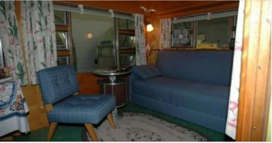 He discovered a 63-year-old caravan, in his grandparents’ sealed garage