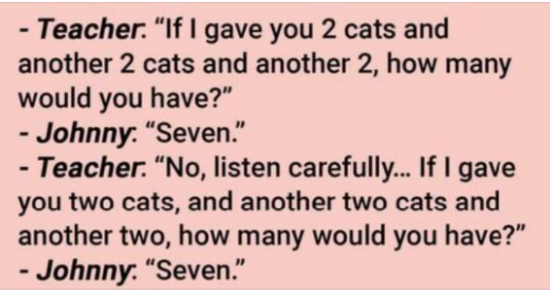 Teacher Gets The Most Ridiculous Answer And Would Have Be Smart Not To Ask The Question Again 