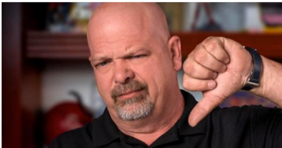 Rick Harrison of the ‘Pawn Stars’ has some bad news.