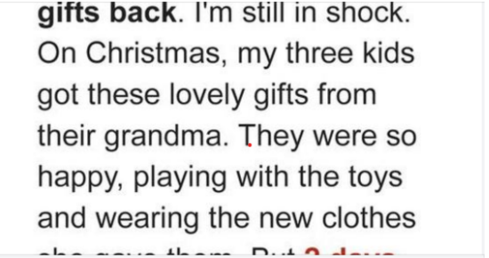 My Kids’ Grandmom Came to Our Home, Packed the Christmas Presents She Gave Them & Took Them Away