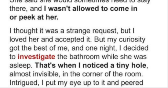 My Wife’s Mysterious Bathroom Rule Unveiled
