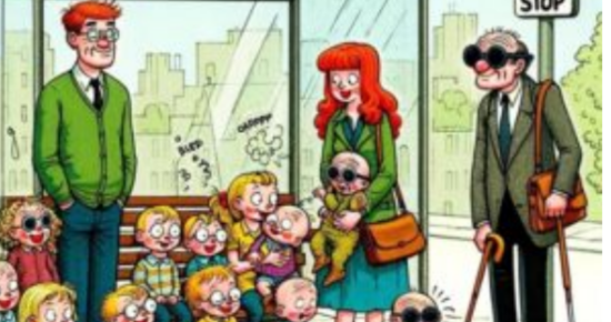 They are waiting at the bus stop
